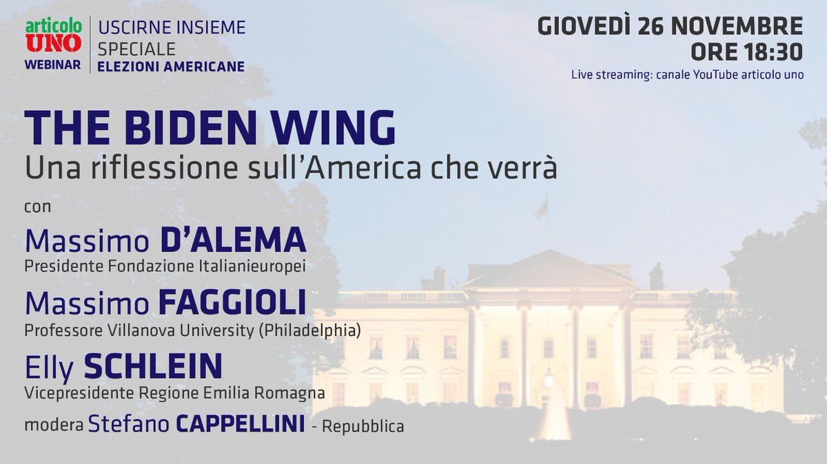 articoloUnoMDP's tweet photo. +++ salva la data +++ #uscirneinsieme https://t.co/TSszOmBV7j