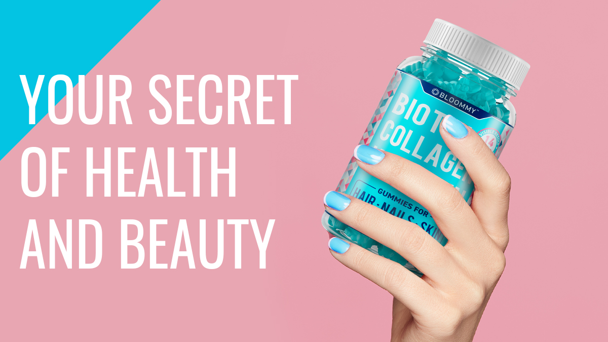 The blend of nature's perfect hair-friendly ingredients: Keratin, Collagen, MSM, Bamboo &amp; Biotin (or Vitamin B7). Enjoy radiant skin &amp; stronger nails while your hair is growing faster, fuller &amp; healthier.💙
#Bloommy #beauty #selflove #skincare #haircare #skincareroutine