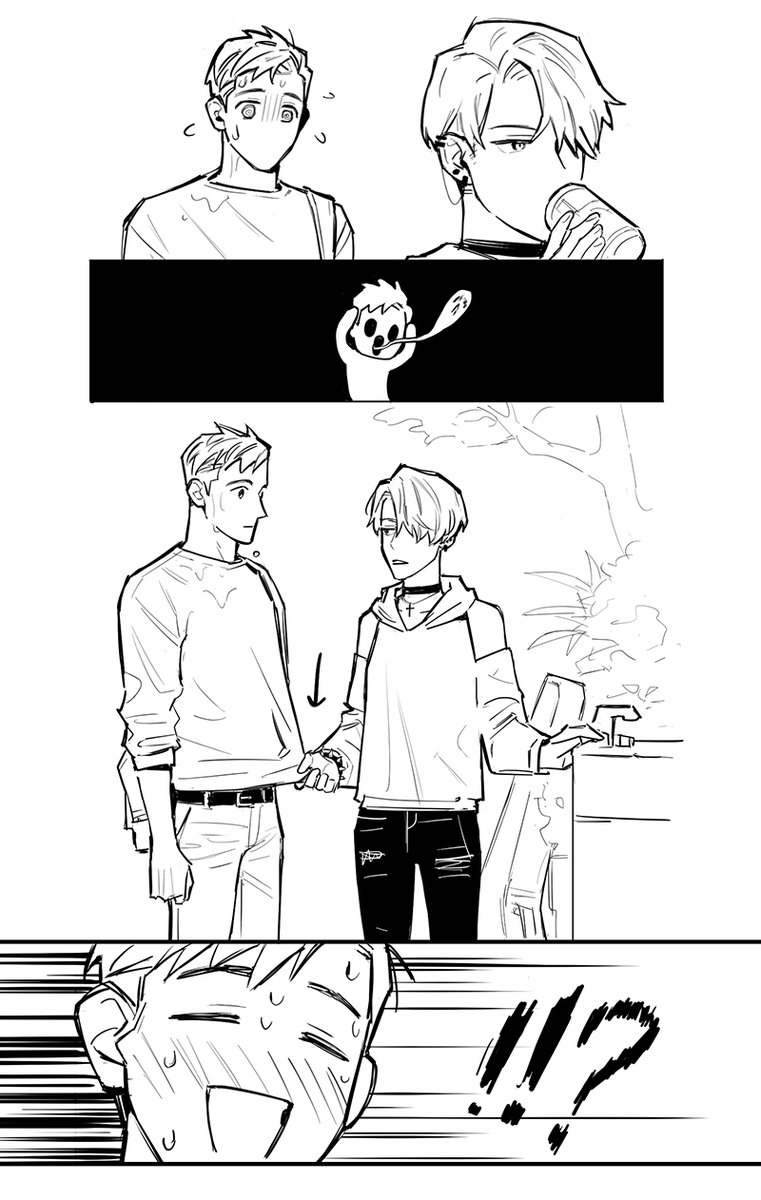 Another April: an average high school boy in peaceful city. 