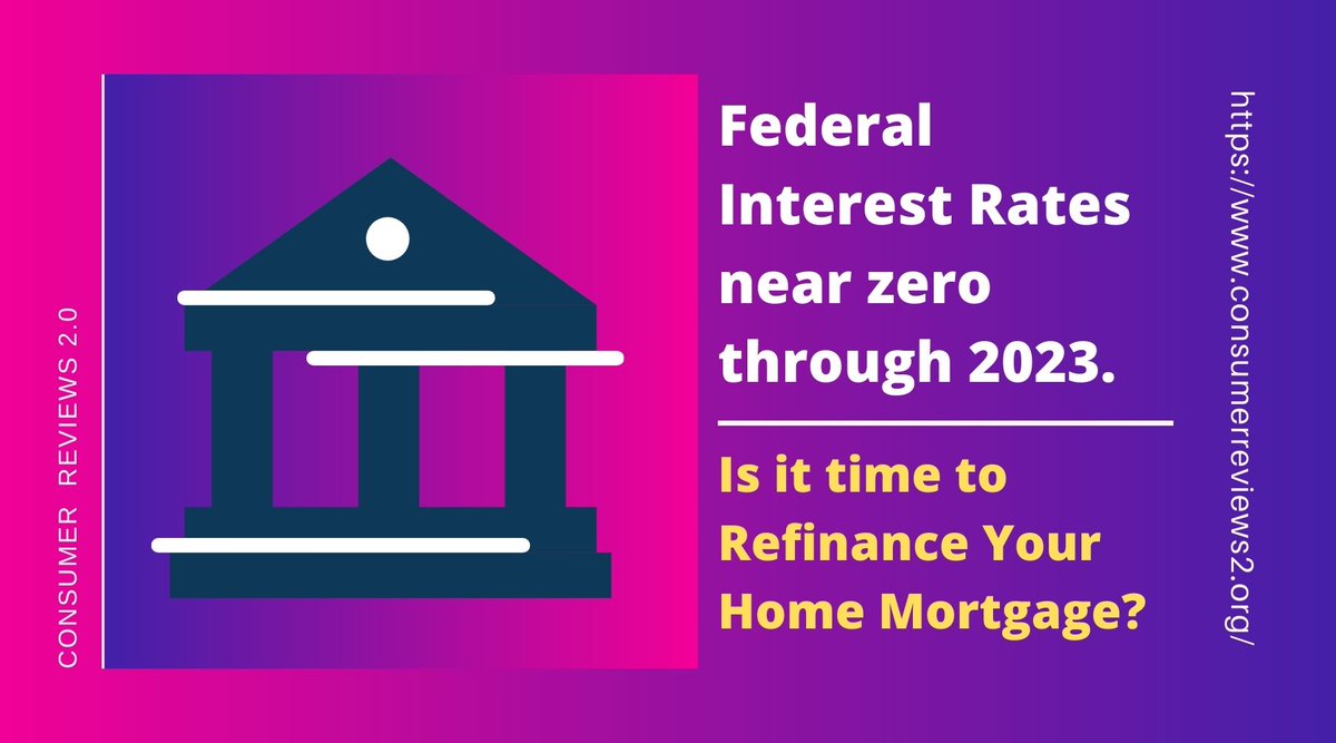 0Consumer's tweet image. Federal Interest Rates near zero through 2023. Is it time to Refinance Your Home Mortgage?

consumerreviews2.org/how-to-refinan…

#interestrates #mortgage #mortgageloan #loan #refinance #finance #mortgagerefinance #Consumer #Consumers #MortgageService #mortgageservicereviews