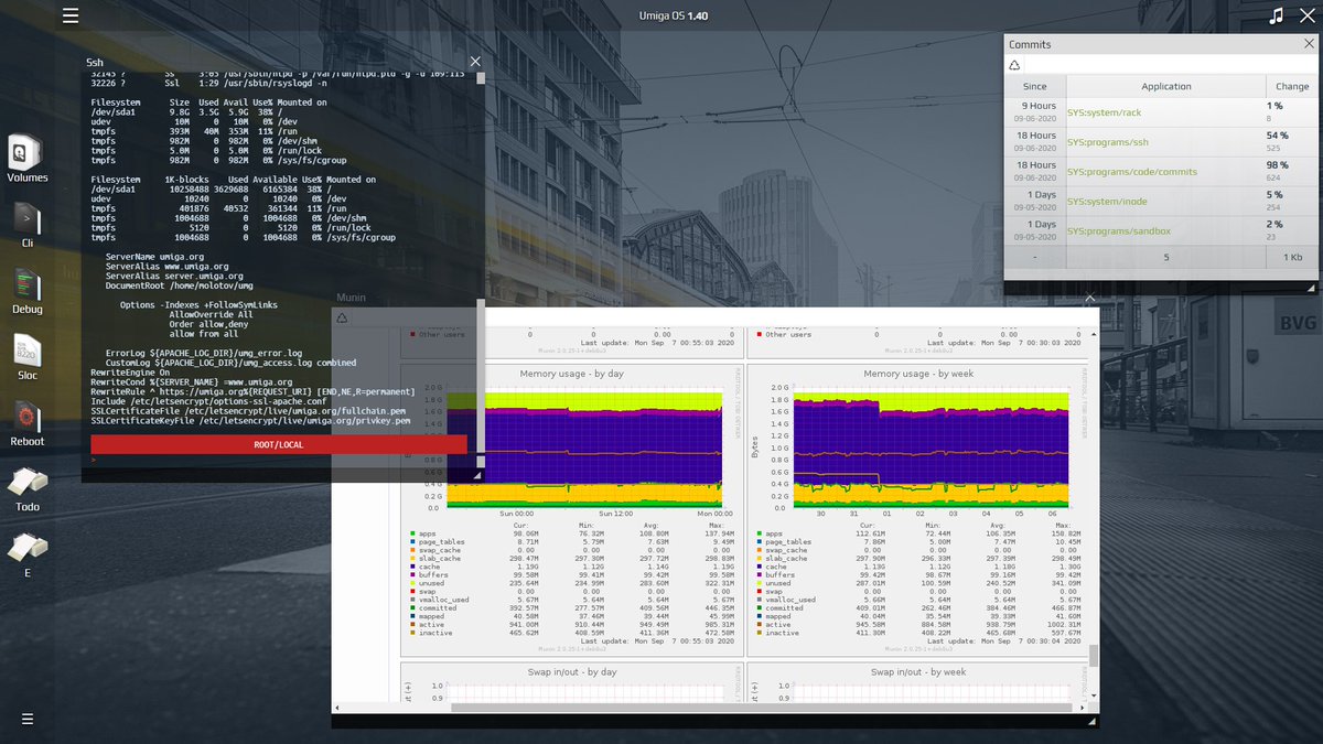 umigaorg's tweet photo. It's been a while without news!
Now... managing Umiga #linux #debian servers within the UmigaOS https://t.co/aPnl2EDVnA
#amiga #alternativeos https://t.co/O2HpsYdw3E