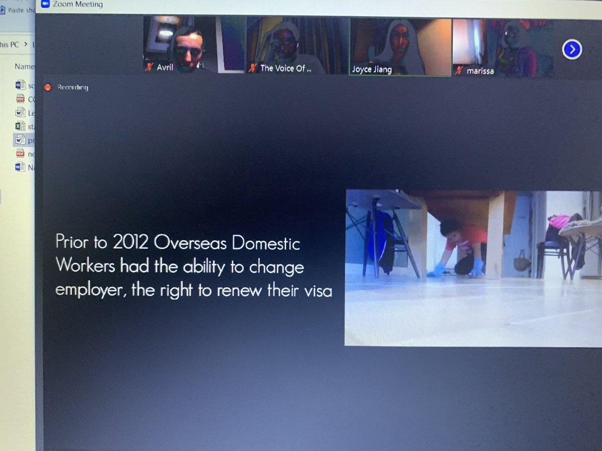 And explains the history of the Overseas Domestic Worker visa from one affording rights to one that facilitates slavery