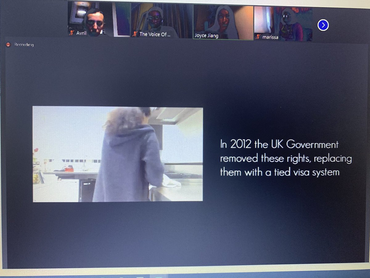 And explains the history of the Overseas Domestic Worker visa from one affording rights to one that facilitates slavery