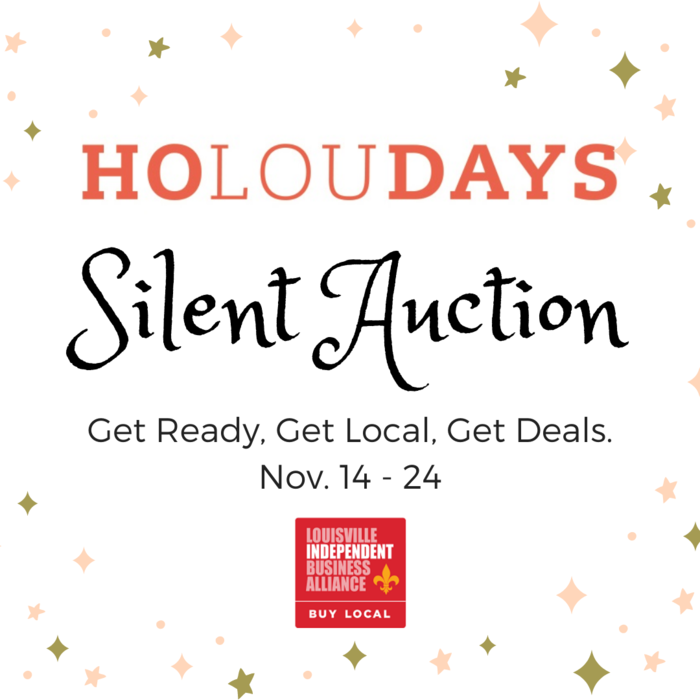RenderCap's tweet photo. Local businesses came together to raise funds to #KeepLouisvilleWeird with this Online #hoLOUday Silent Auction. Bid now through Nov. 24! Check it out here: https://t.co/sk4iv8M09o https://t.co/5Jce2W2PQp