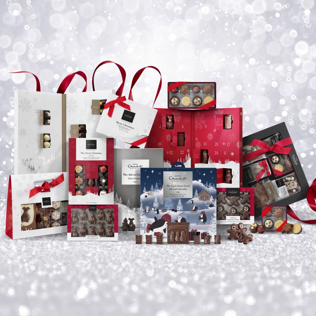 dobbies's tweet photo. The Christmas countdown is officially on 🎅 To celebrate we have teamed up with luxury chocolatiers HotelChocolat to win a selection of delicious treats worth over £150. To enter, simply like this post, follow both @DobbiesGC and @HotelChocolat and tag a fellow chocolate lover! https://t.co/VSKWjv0Un7