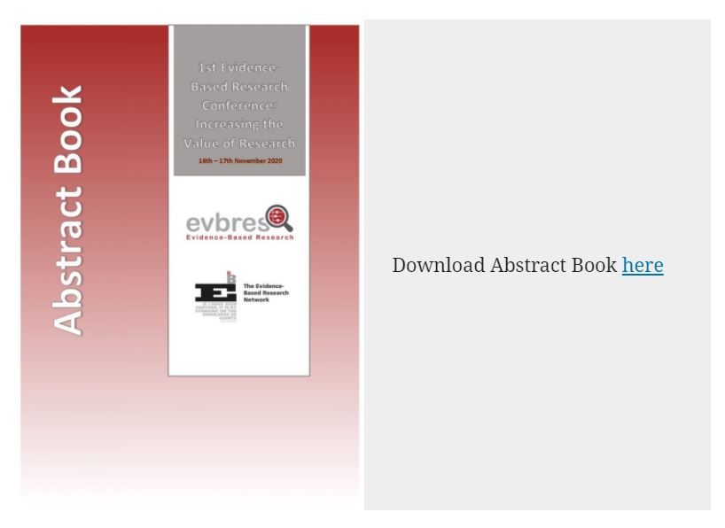evbres's tweet photo. Thank you so much to all our brilliant speakers at the 1st EBR Conference. The Abstract Book of #EBRconf2020 is free to download now from our website https://t.co/QgqLeM2UAN https://t.co/u4ij6iB572