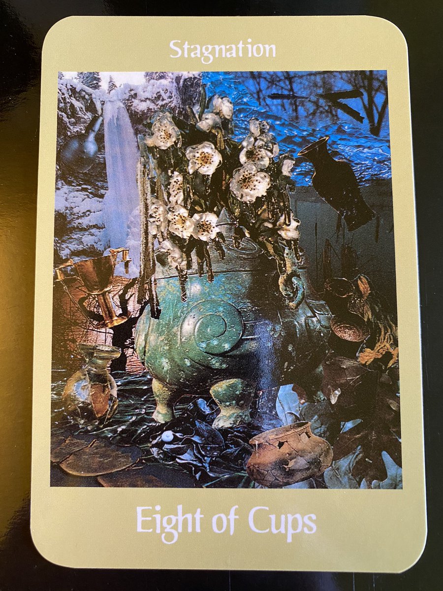teida_sun's tweet photo. Stagnation #voyagertarot take a rest, clean up around you and come out from swamp! 
What you can do. Refresh your mind. Get rid of routine work, boring stuff. https://t.co/j7K4bWoW3t