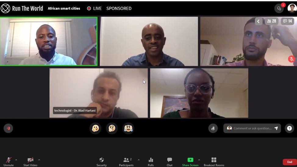 The #Kigali Innovation City is focused on implementing solutions focused on the masses and digital inclusion. A lot of these solutions are homegrown, @tessagara now on <a href="/SocialAfrobytes/">Afrobytes</a> panel on African Smart Cities.