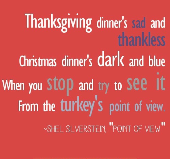 CellfLove's tweet photo. Put your self in their place and holidays arent so jolly. #eatplantbased #savetheanimals #thankfulforbeingplantbased #bethankful #turkeysdeservelife https://t.co/p8KuwjZ3Zv