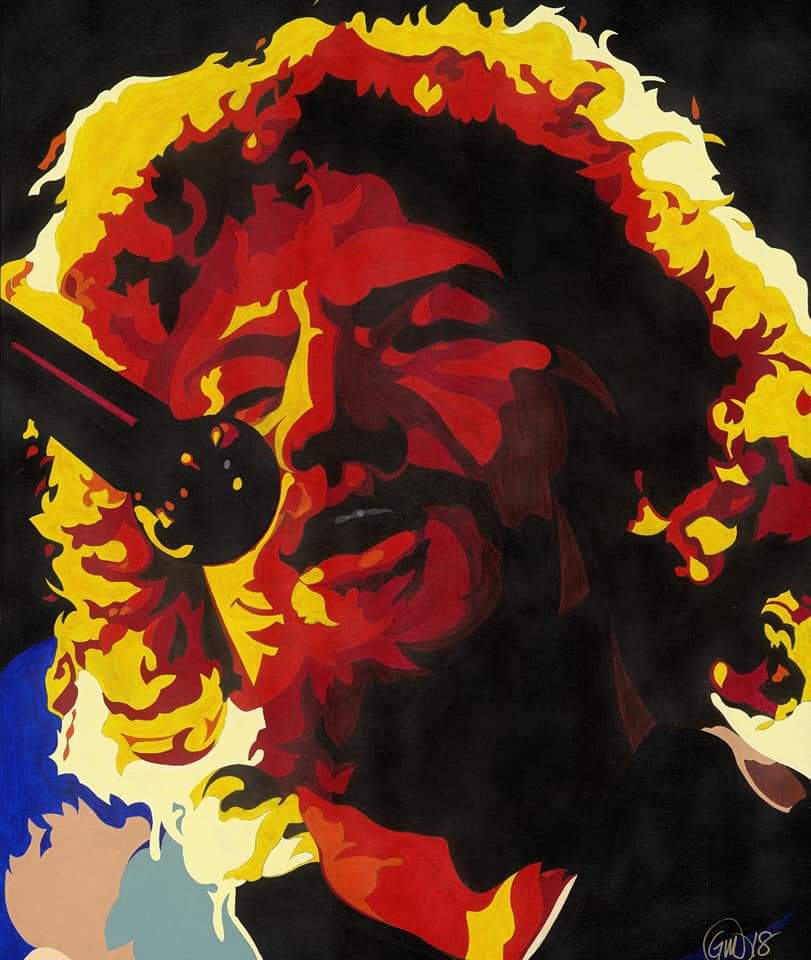 Happy 80th Birthday Luke Kelly and another masterpiece from local artist Glenn Matthews.   