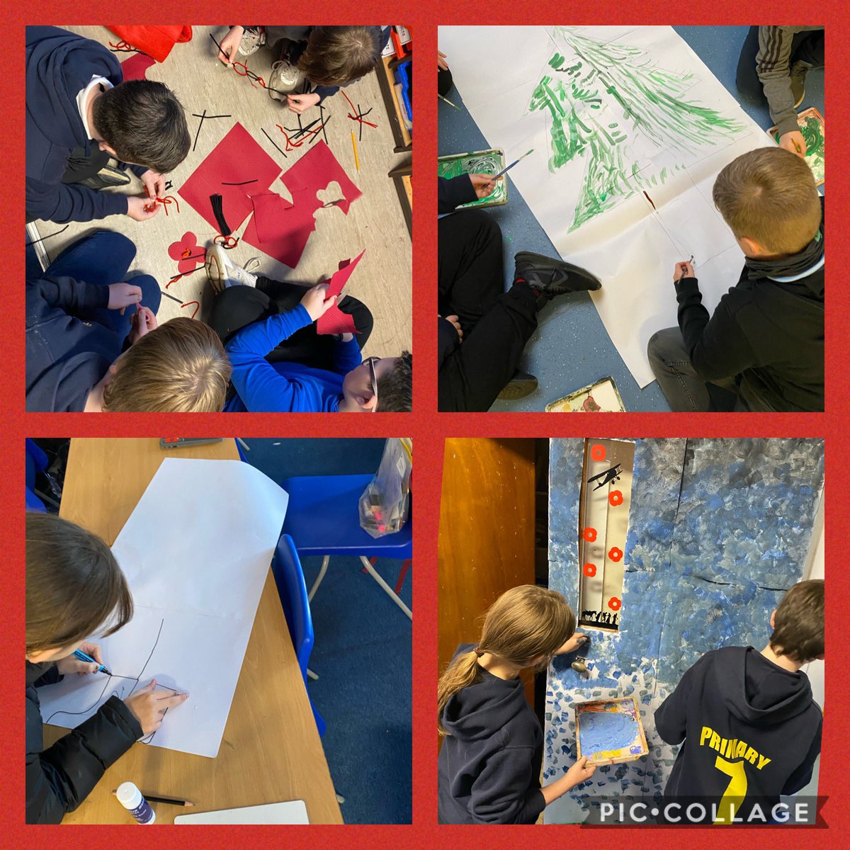 MrsNScott2018's tweet photo. P6/7 @MayfieldPS have had a creative afternoon getting their door ready for our Book Week Scotland school challenge. We have been reading ‘The Last Post’ as we learn about WW1. #CreativeCarys #BookWeekScotland @keith_campion https://t.co/moqQ7urxhQ