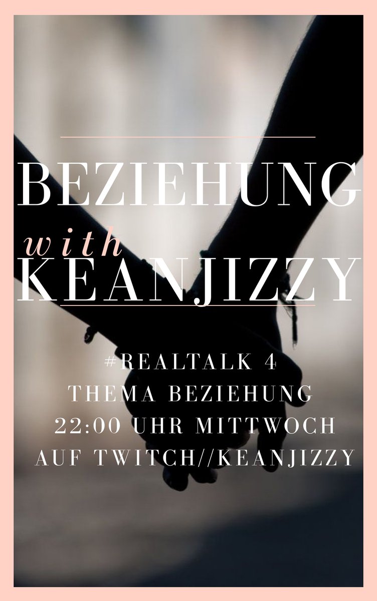 Schaut vorbei auf twitch.tv/Keanjizzy

@PushTwitch @germantwitchSUP <a href="/TwitchDE/">Twitch DE</a>