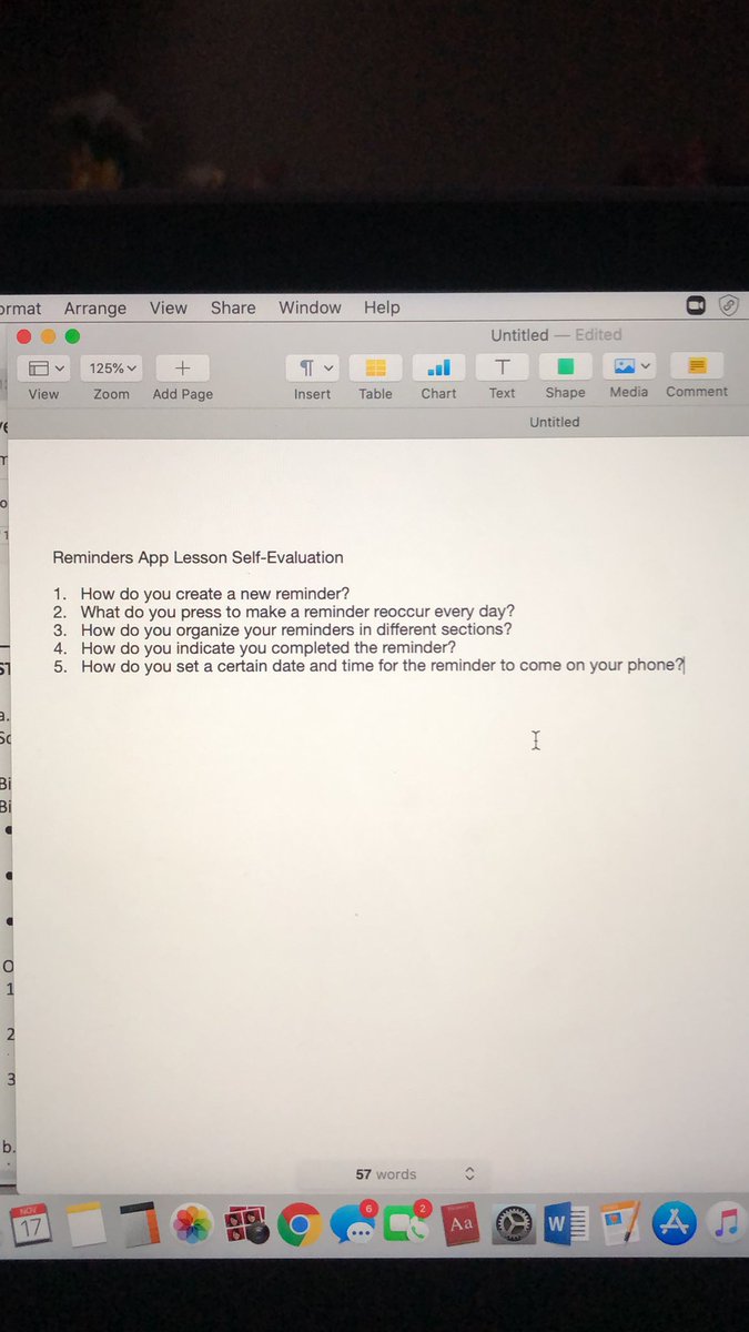 amanda187626's tweet photo. This week I taught my mom how to use the reminders app on her iPhone. I also created some questions using the questions matrix in a effort to have my learner self-evaluate. @YEPeducation #letsteachadults https://t.co/gh48T6B97V