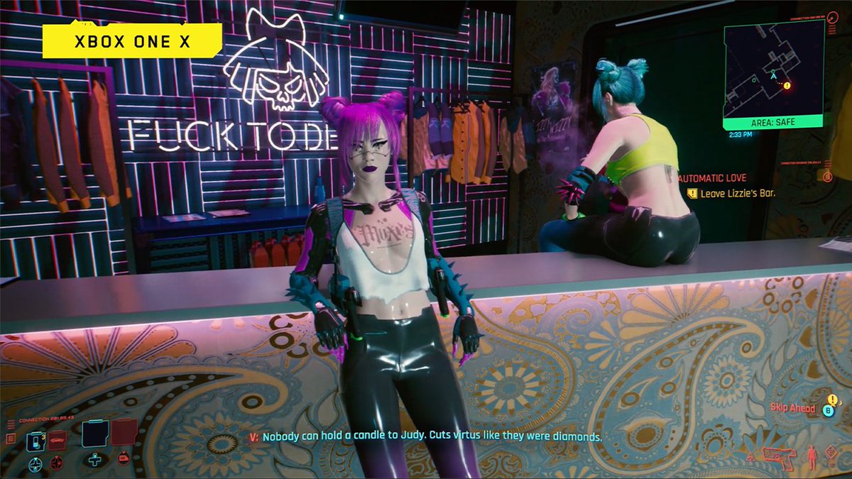 GameSpot's tweet photo. If you're holding off on an Xbox Series X, here's what Cyberpunk 2077's brand new gameplay looks like on Xbox One X! https://t.co/kFE5ABlUd4