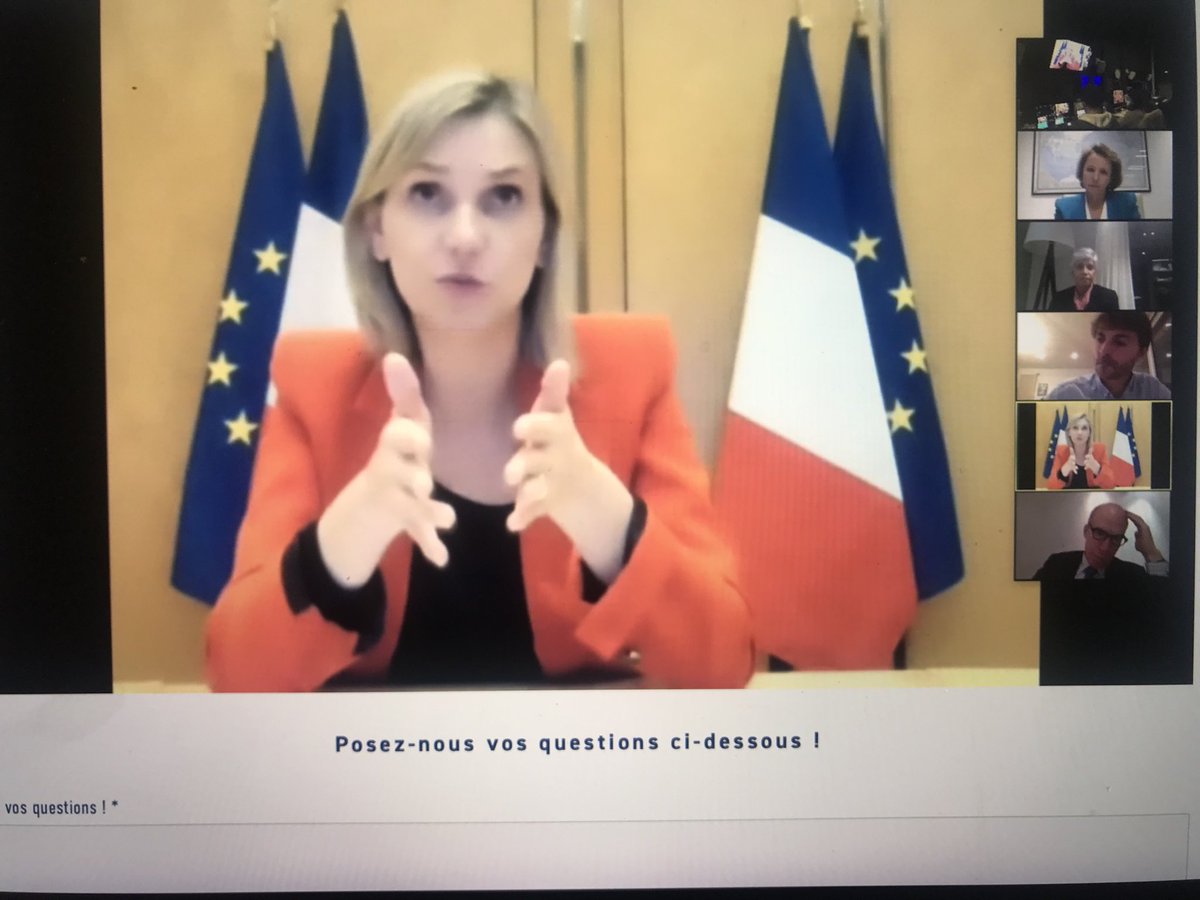 sab_munoz's tweet photo. .⁦@HECParis⁩ alumni, la Ministre de l’industrie ⁦@AgnesRunacher⁩ s’engage activement dans la représentativité des femmes et les place comme facteurs clés de succès du plan de relance économique #bethefuture #btf #btf2020 ⁦@hecaufeminin⁩ https://t.co/r4Mo8O88yf