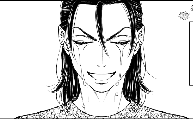 東堂さんの髪の毛のベタ処理ほんと毎回悩むし毎回自分の中で自分にしかわからない失敗感がある。 