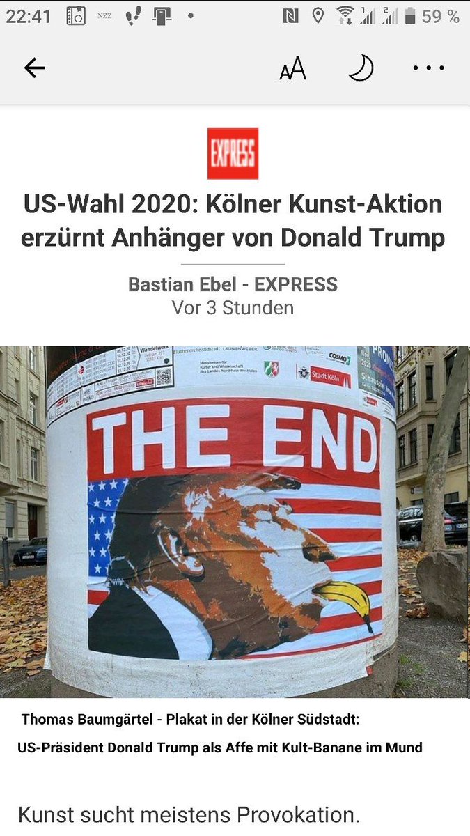 #Kunst stellt Fragen, es lebe die Banane!