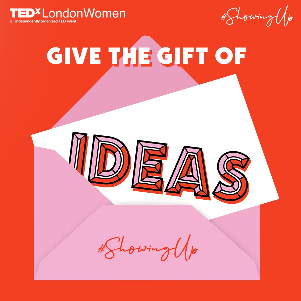 tedxlondon's tweet image. Give the gift of ideas this festive season with a ticket to #TEDxLondonWomen 🎁

Offer a special person the chance to lose themselves for the day in a world full of amazing ideas that will change their way of seeing the world. 

🎟️Tickets from £10: bit.ly/TEDxLondonWome…
