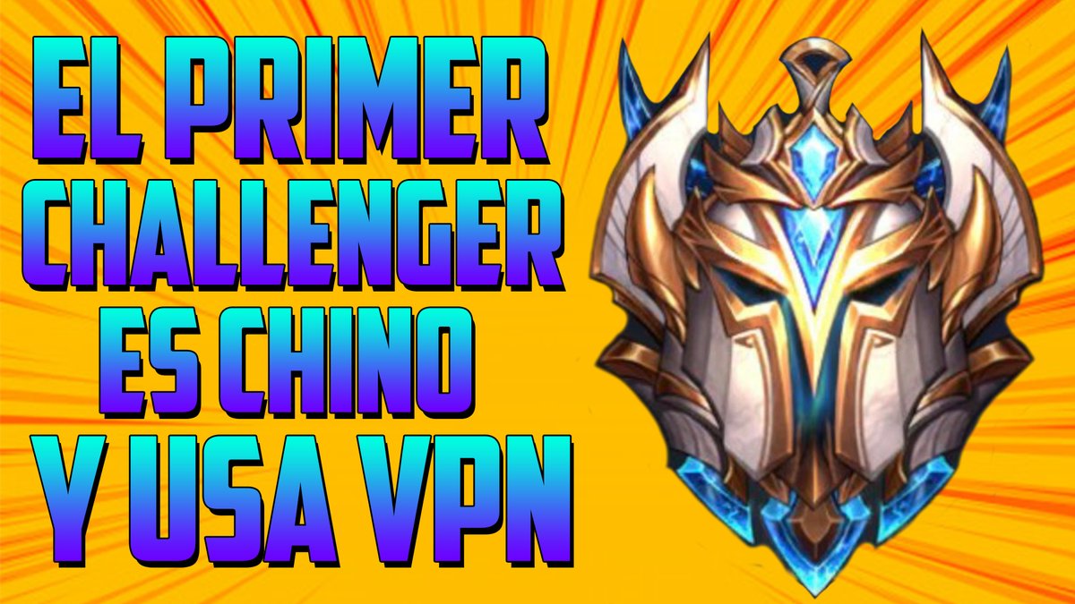 MakaStory's tweet photo. https://t.co/JdYco2y4CO
Existe el debate de si se debería jugar con VPN 
¿Esta bien o esta mal? Es algo perjudicial para el juego no hay duda. 
 Pero a veces ocurren cosas extraordinarias que nos dejan alucinando! 
Hoy conoceremos al primer Challenger del juego!
#WildRift https://t.co/qertTSolSu
