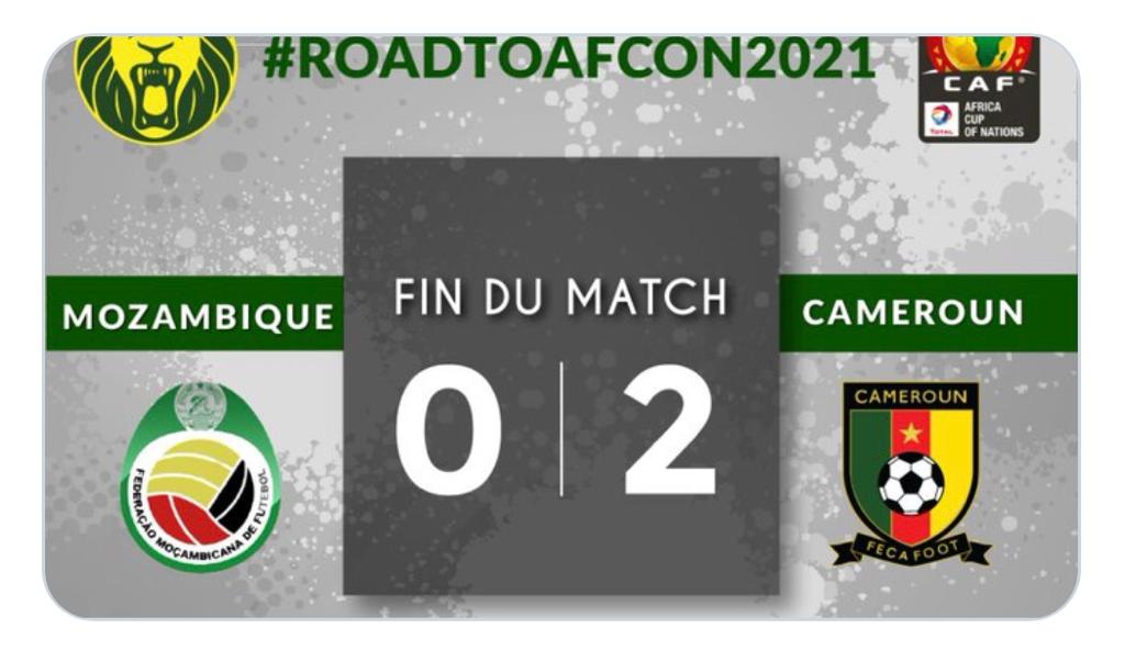 IntersoccerM's tweet photo. Gran victoria ante Mozambique (0-2) en la 14 presencia de @PierreKunde (Issports-Intersoccer Group) con la absoluta de Camerún.
¡Genial Pierre! https://t.co/YYQjwvDY6R