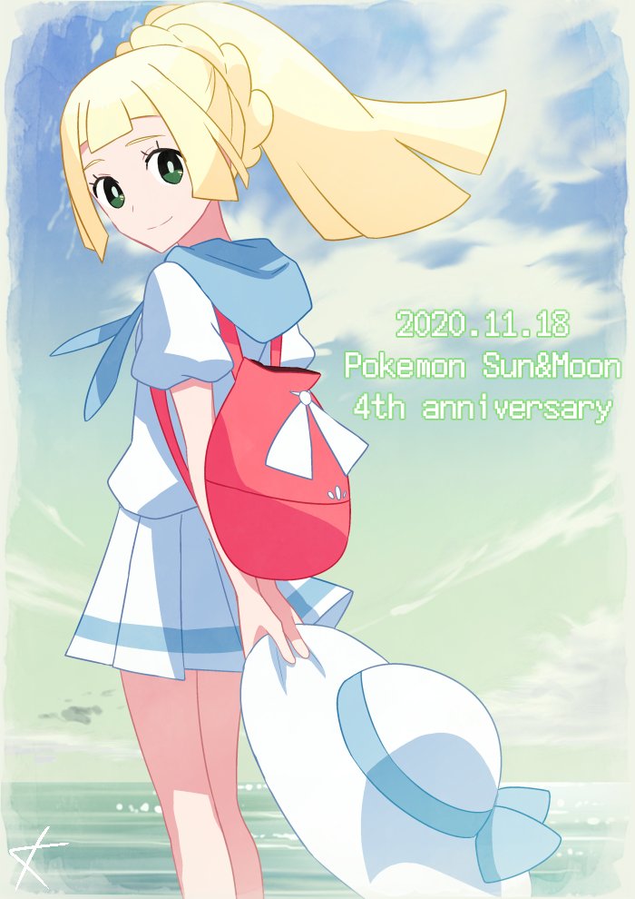 ポケモン ポケモンsm4周年 取り急ぎお祝い絵です リーリエちゃん一番ヒロインで好き かなで Skebのイラスト ポケモン ポケモンsm4周年 取り急ぎお祝い絵です リーリエちゃん一番ヒロインで好き かなで Skebのイラスト