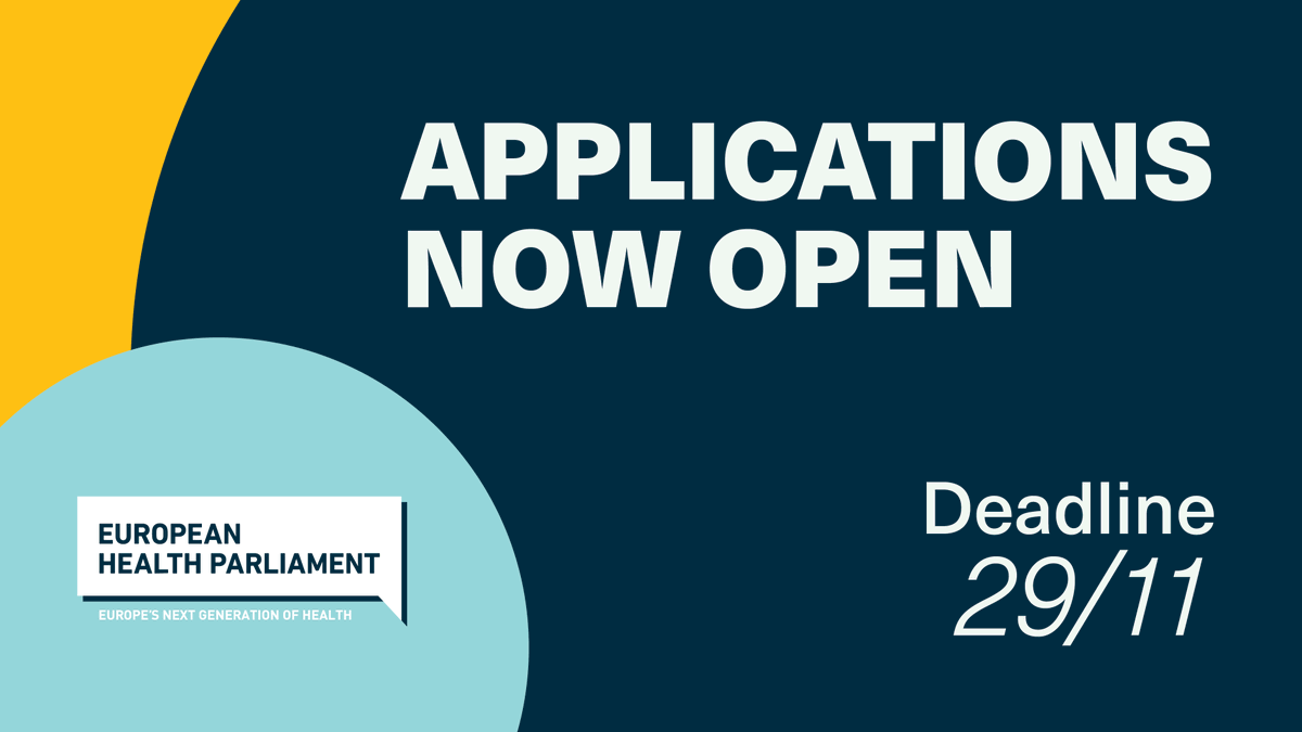 Together with our recruitment partner, <a href="/MavenceGlobal/">Mavence</a>, we are creating the new #EHP6 and we are looking for bright minds from all over the #EU to be the voice of change. We encourage motivated individuals, especially patients &amp; patient advocates to apply!
healthparliament.eu/apply/