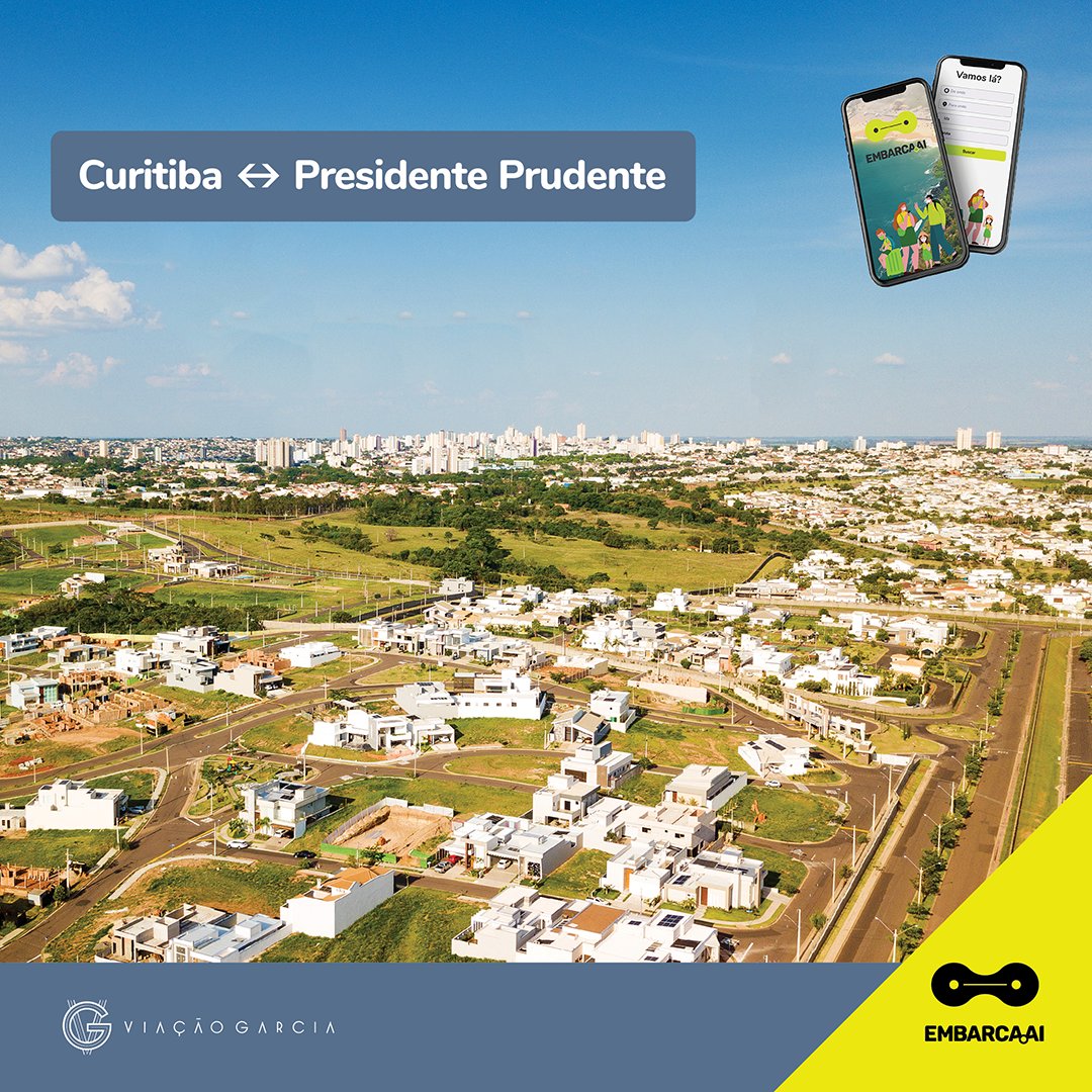 EmbarcaAi's tweet photo. #Curitiba <> #PresidentePrudente

Aperte o cinto e descubra um novo jeito de viajar de ônibus!

• Apple Store: https://t.co/nNNpEPGoLJ
• Google Play: https://t.co/9ddphSaUpL https://t.co/5XsE6shEfa