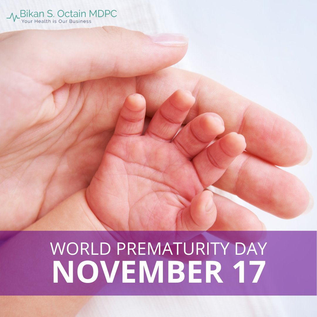 OctainMD's tweet photo. It is estimated, that each year, 15 million babies are born prematurely around the world.

Let us use today to light the 🌎 purple, bringing attention and hope for a healthy start for more babies.

#octainmd #worldprematurityday #preemie #preemieday #wpd #droctain #premature https://t.co/5yOSv2htH3