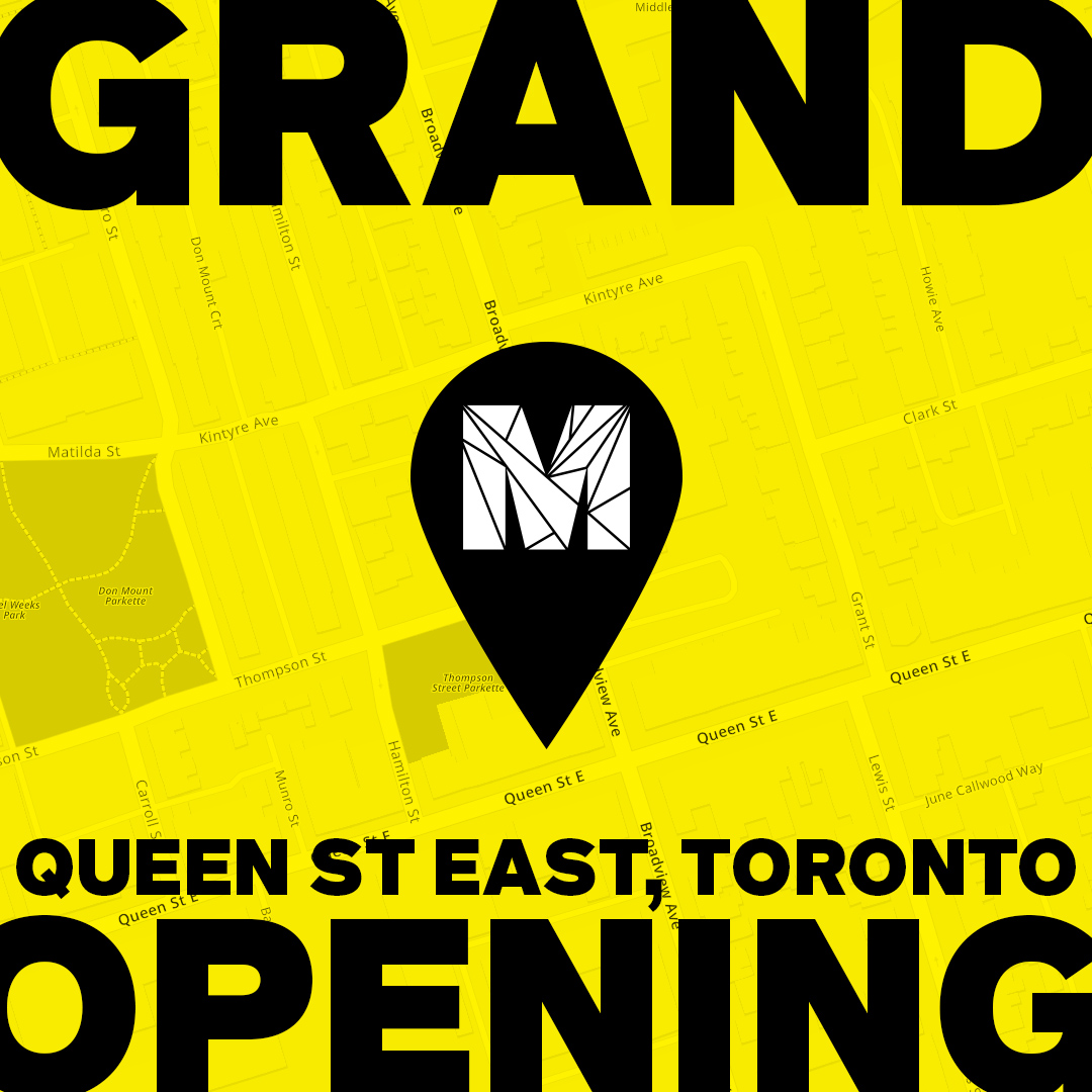Hi Toronto! We're opening a new store on Sat. Nov. 21st! Visit us for our Grand Opening Week, which runs through Nov. 29th. See in-store for some special prices on select products, including grinders, papers and FREE lock packs, while supplies last. bit.ly/2LugIFa