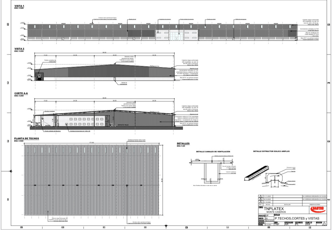 TeddyKara's tweet photo. Nave de 16000 m2 donde pondremos 80 telares de punto (TN&amp;Platex) y 300 máquinas para medias Ciudadela
La estamos cotizando para construir en 2021 en Monte Caseros 
Para ampliar 150.000 m2 que ya tenemos de naves industriales en Corrientes, Chaco, Tucumán, Catamarca, La Rioja y BA https://t.co/FLQ5dkQbkJ