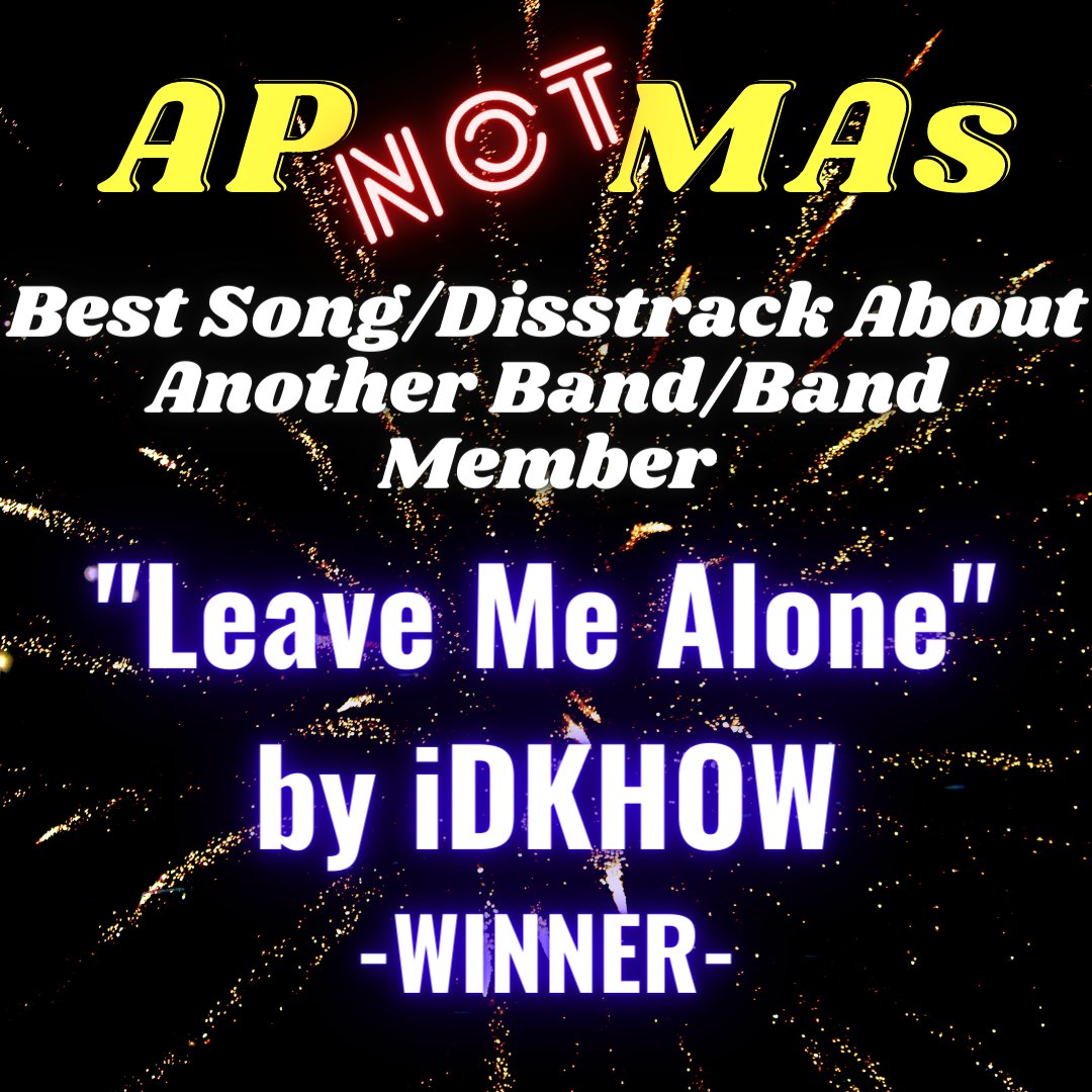 Best Song/Disstrack About Another Band/Band Member