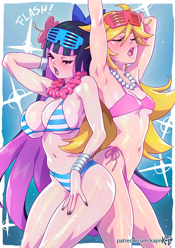 Ant (NSFW)🔞 on X: Art Feature: Panty & Stocking, by