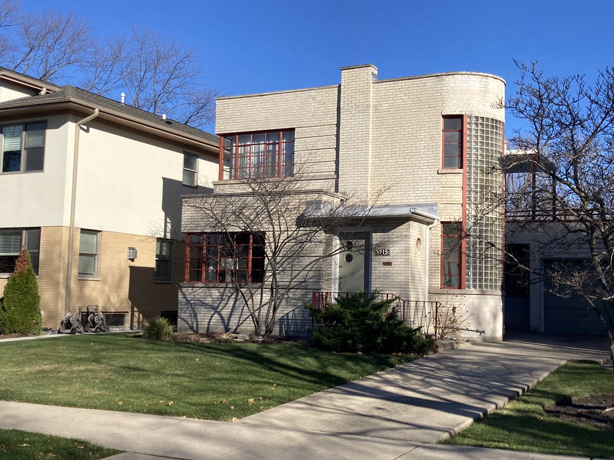 house # 2: incredible 30s streamline moderne house