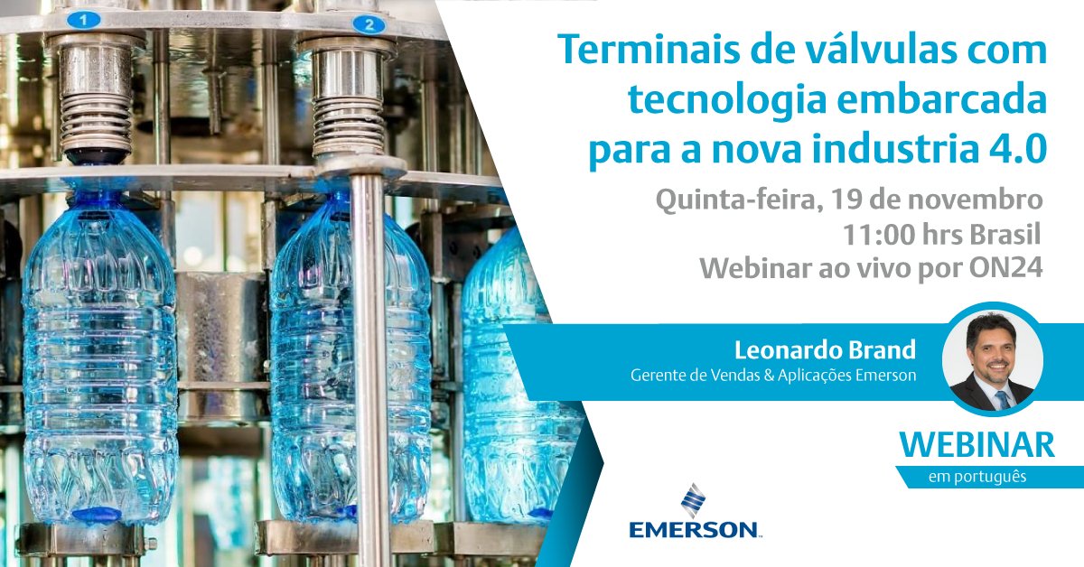EMR_Auto_Brasil's tweet photo. Este #WebinarEmerson tem como objetivo apresentar as tecnologias embarcadas e mostrar como o usuário pode otimizar sua aplicação dentro deste novo cenários de industrias 4.0. 
Inscreva-se pelo link: https://t.co/ha5Dq1EULi

 #Webinar #SeminárioVirtual #WebinarEmerson https://t.co/VnDlUZAiC7