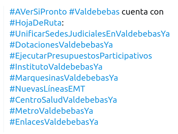 JavierCaso's tweet photo. @javihdez15 @Hitch_1984 @Javis_vegas @MarcosSFoncueva 👉 Vecino de #Valdebebas, ¿nos ayudas a dar visibilidad a los #CompromisosConValdebebas?
Hemos creado el Hashtag (#) #AVerSiPronto para recordar los responsables políticos e institucionales sus compromisos y promesas electorales al barrio. #PedidYSeOsDará. https://t.co/ub671CJWXm