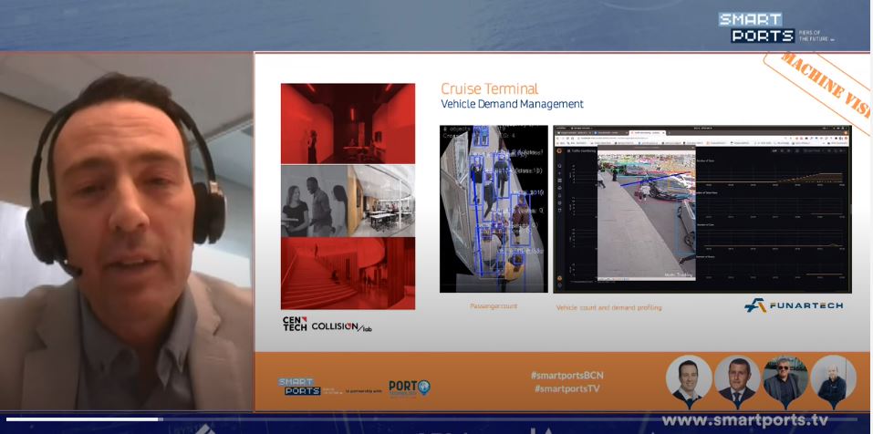 Sharing how digital can serve carbon reduction goals and improve port-city relations at <a href="/PortMTL/">Port de Montréal</a> through #ai. Working with local startup Funartech via <a href="/CentechMTL/">Centech</a> . #SmartPortsBCN #SmartPortsTV #innovation