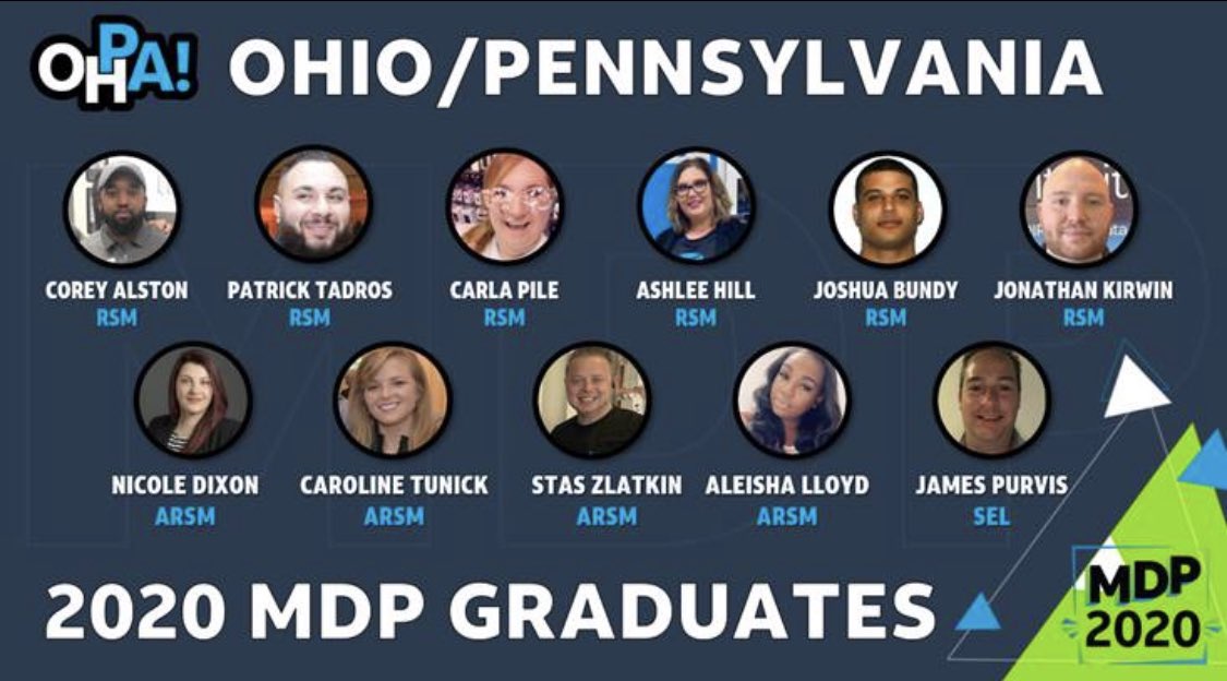 aleishamarie30's tweet photo. We did it ! Congratulations to all the MDP2020 graduates and special shout out to OHPA MDP graduates #MDPLIFE2020 @TheRealDB919 @realmccoy1988 @OHPA_TeamOVO https://t.co/goE2duBQHg