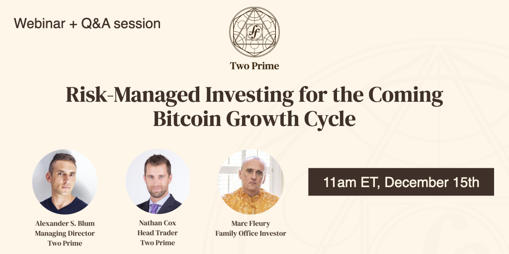 Two Prime Digital Assets (@two_prime) on Twitter photo Today, Bitcoin hit the $17,000 mark. In 2021, Citibank analyst predicts it to reach $318,000. Are you ready? Learn more about risk-managed investing for the coming BTC growth cycle at our webinar featuring @alexandersblum and <a href="/DocFleury/">Marc Fleury</a>. Register now: bit.ly/32THyR8 Today, Bitcoin hit the $17,000 mark. In 2021, Citibank analyst predicts it to reach $318,000. Are you ready? Learn more about risk-managed investing for the coming BTC growth cycle at our webinar featuring @alexandersblum and <a href="/DocFleury/">Marc Fleury</a>. Register now: bit.ly/32THyR8