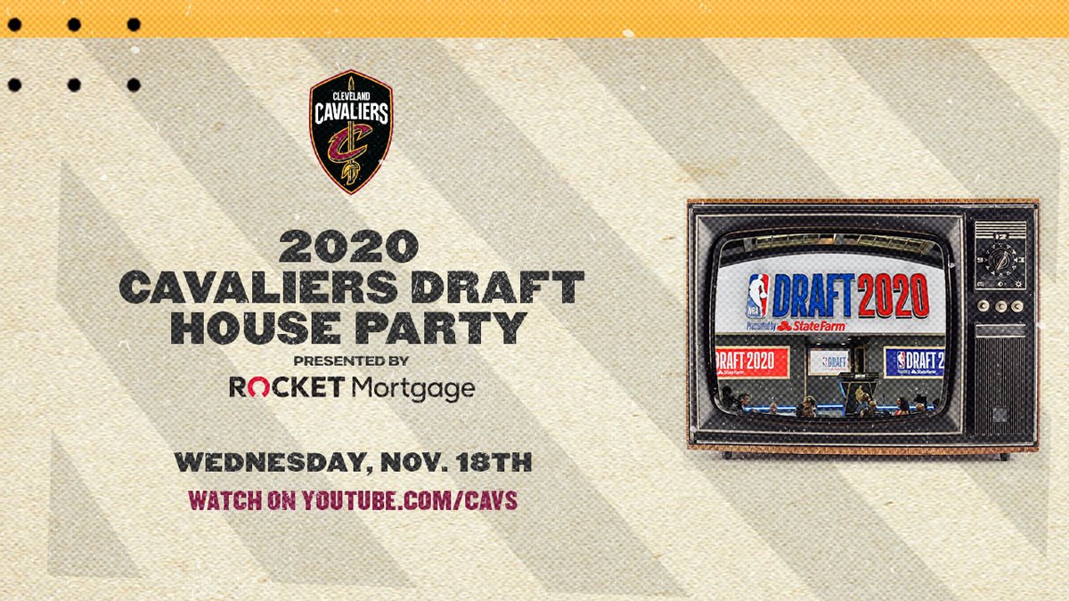 We're officially 24 hours out from our #CavsDraft House Party with @RocketMortgage! ๐
Tune in before the draft for your chance to win BIG prizes and enjoy conversation with @Mark25Price, @dariusgarland22, @joethomas73, @stipemiocic + MORE!
๐บ: https://t.co/p5XJmz18Bt https://t.co/pIqJYiEtzw