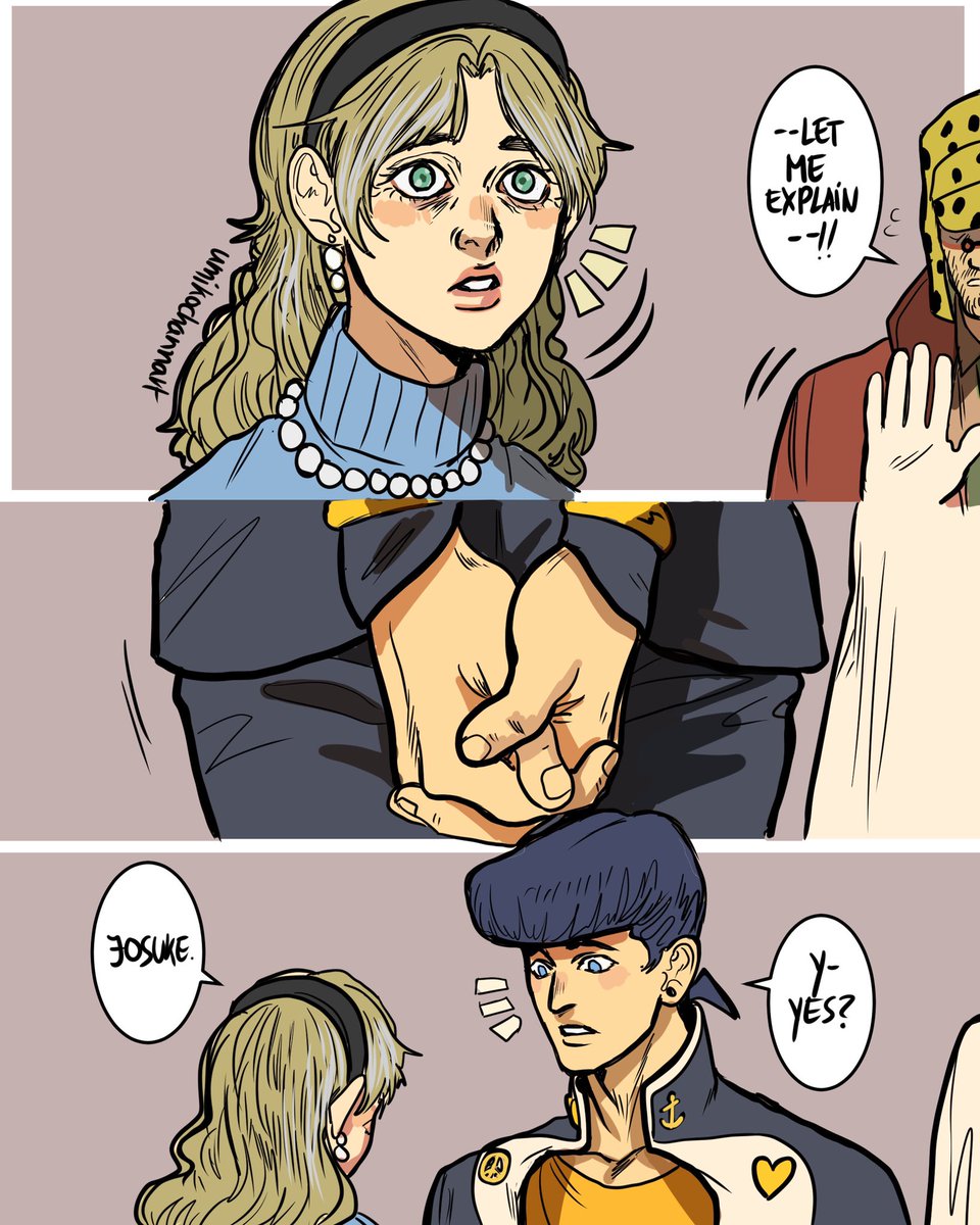 Holly would've loved Josuke smh ? #JOJOsBizzareAdventure 