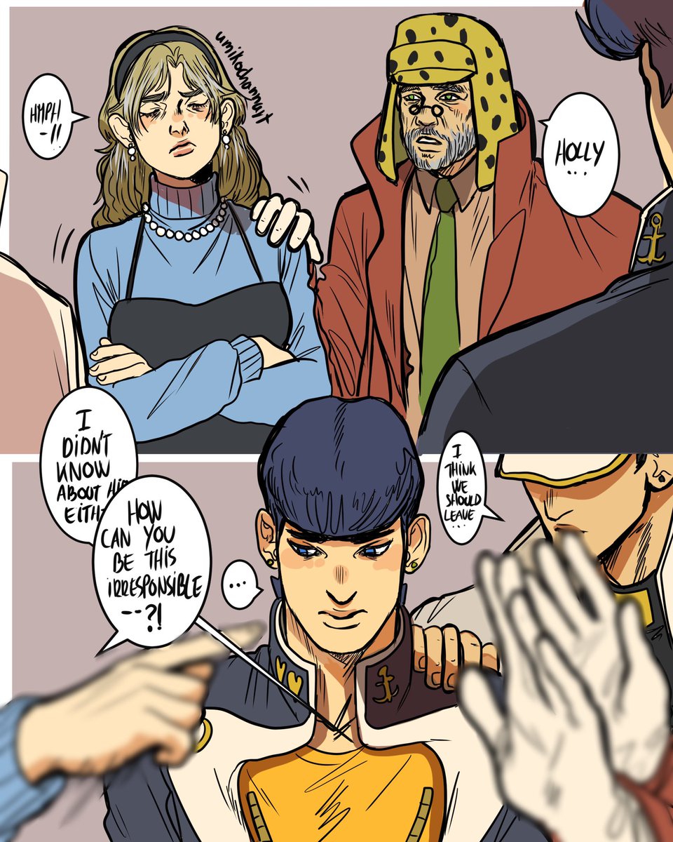 Holly would've loved Josuke smh ? #JOJOsBizzareAdventure 