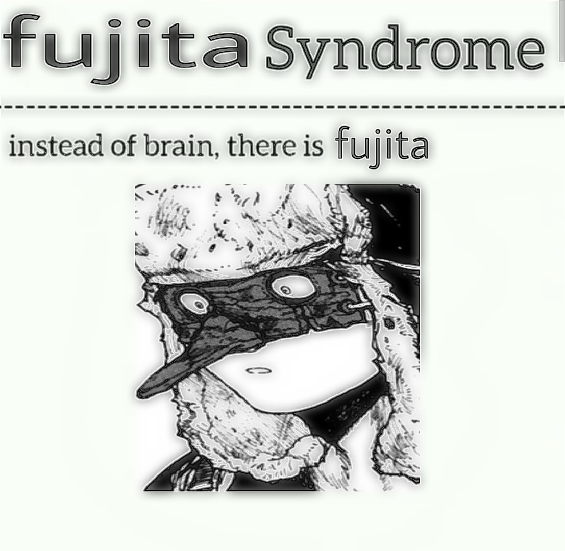 FruityPanda2's tweet photo. There no brain, just Fujita. 
#dorohedoro #anime #manga #fujita #FANART #animememes https://t.co/XmggHRiACG