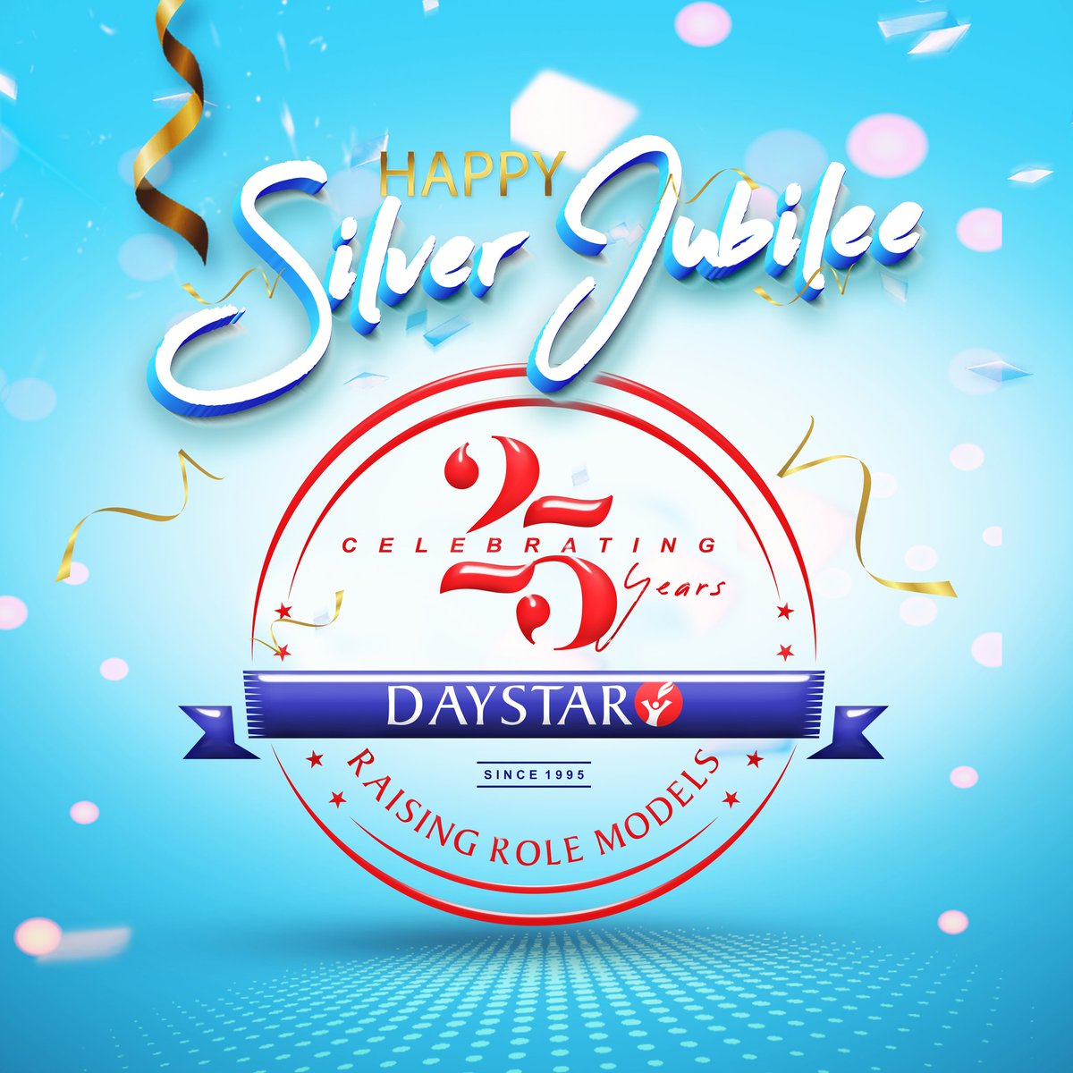 DaystarNG's tweet photo. Today, we celebrate the God-idea that is @DAYSTARNG.
We are overwhelmed by a deep sense of gratitude for God's transformative power at Daystar Christian Centre. The phenomenal testimonies of changed lives are nothing short of awe-inspiring.

Happy 25th Anniversary to us!💙 https://t.co/fN2y9YhiIk