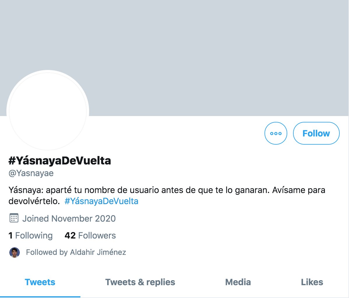 ⚠️Hagamos tendencia a #YasnayaDeVuelta para que <a href="/TwitterLatAm/">Twitter Latin America</a> recupere la cuenta @yasnayae que fue hackeada. 

Yásnaya Elena es una voz fundamental en el reconocimiento de pueblos y naciones indígenas, además de ser parte esencial en la lucha antirracista.  👊🏾