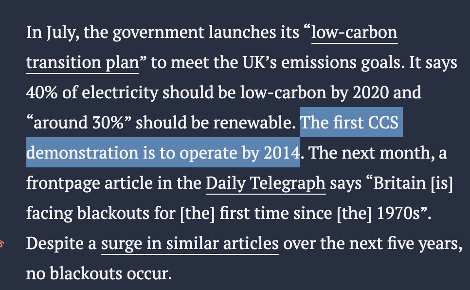 Back even further, 1st UK CCS plant was due to have been operating in, er, 2014Back then idea was to support continued coal powerNow it's industrial clusters, hydrogen & maybe gas powerWonder where we'll be in another 6yrs… https://interactive.carbonbrief.org/how-uk-transformed-electricity-supply-decade/24/