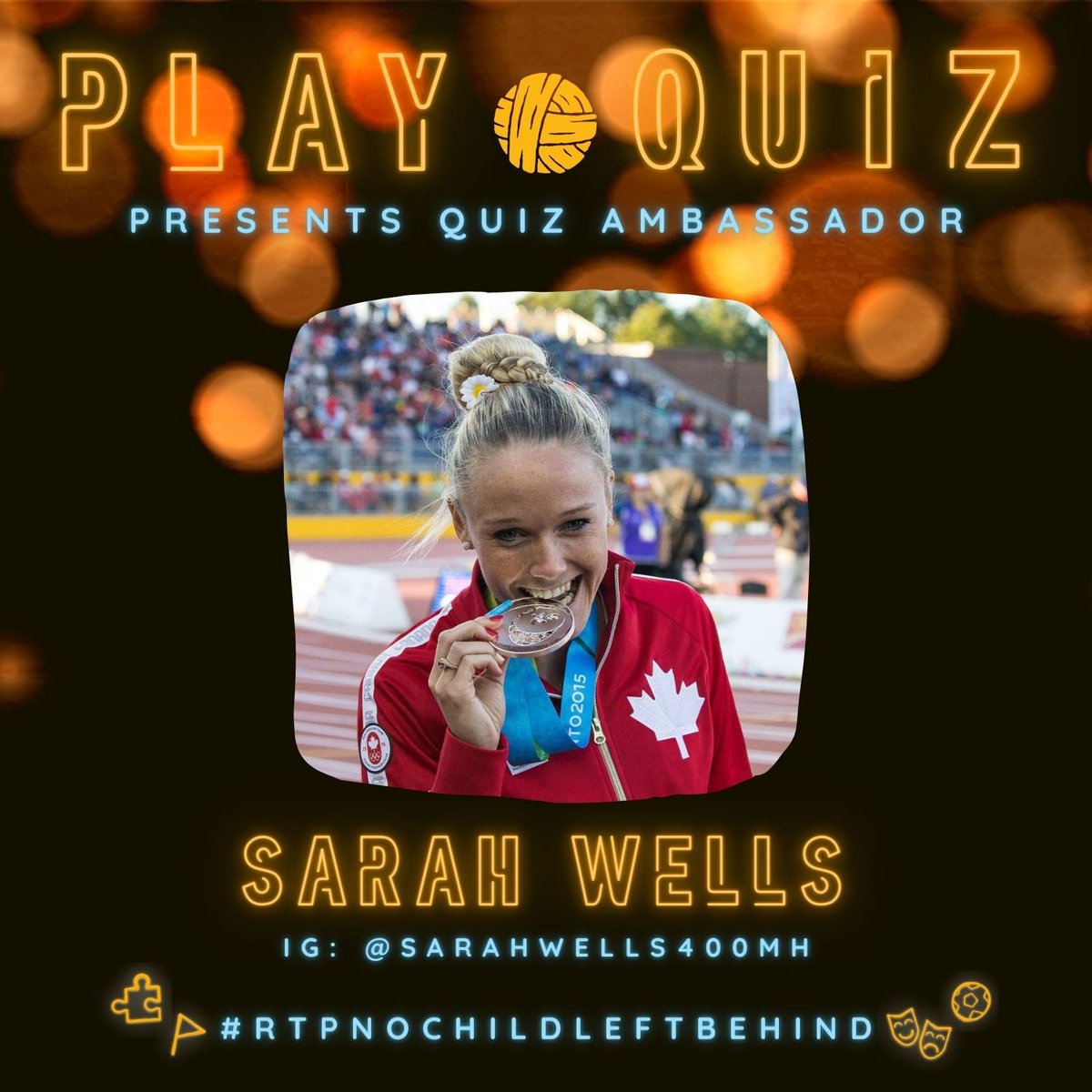 SarahWells400mh's tweet photo. Tonight! It’s happening. We’re playing trivia and raising funds for @RightToPlayCAN for #RTPNoChildLeftBehind. Let’s gooooooo!! https://t.co/pR6Z5UrMTS