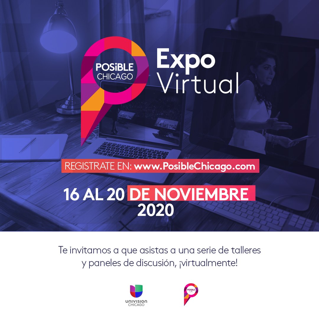 Please tune in to a conversation with myself and our workforce agencies representatives from SERCO and Business Career Services on what industries are currently hiring on Thursday, November 19th at noon for Univision's Small Business Week.  

Register now: posiblechicago.com