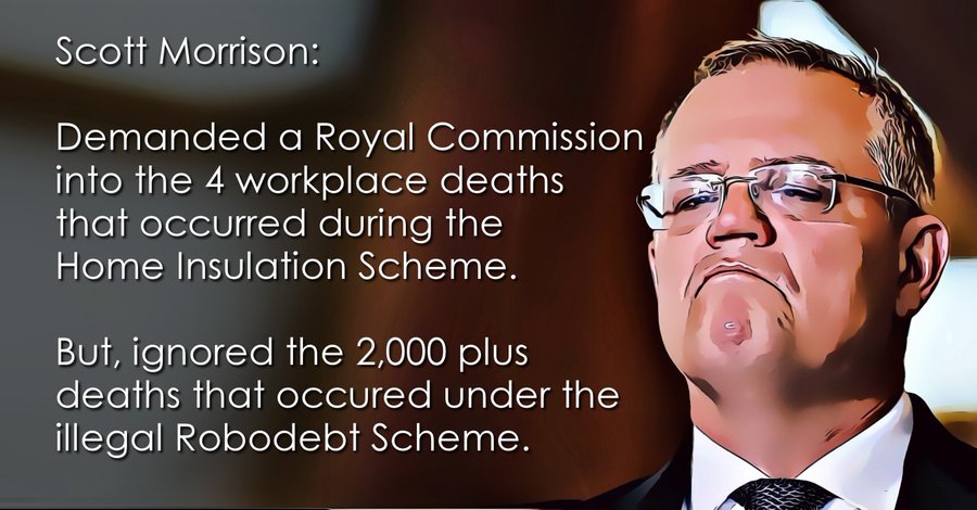 AnimaeOK's tweet image. #RobotDebt #NotMyPM #LNPCrimeFamily