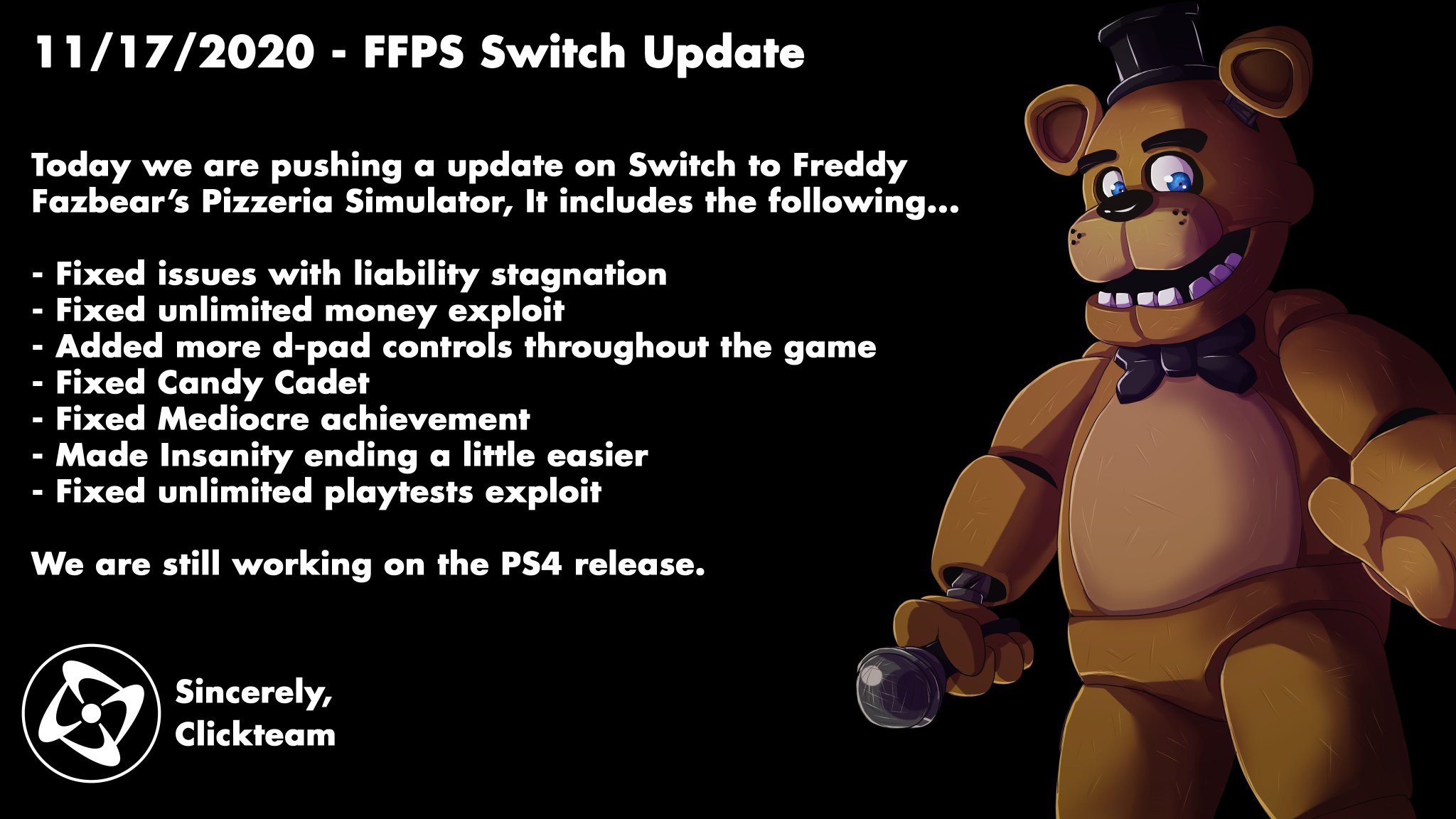 FNAF 6 NEW UPDATE!!..