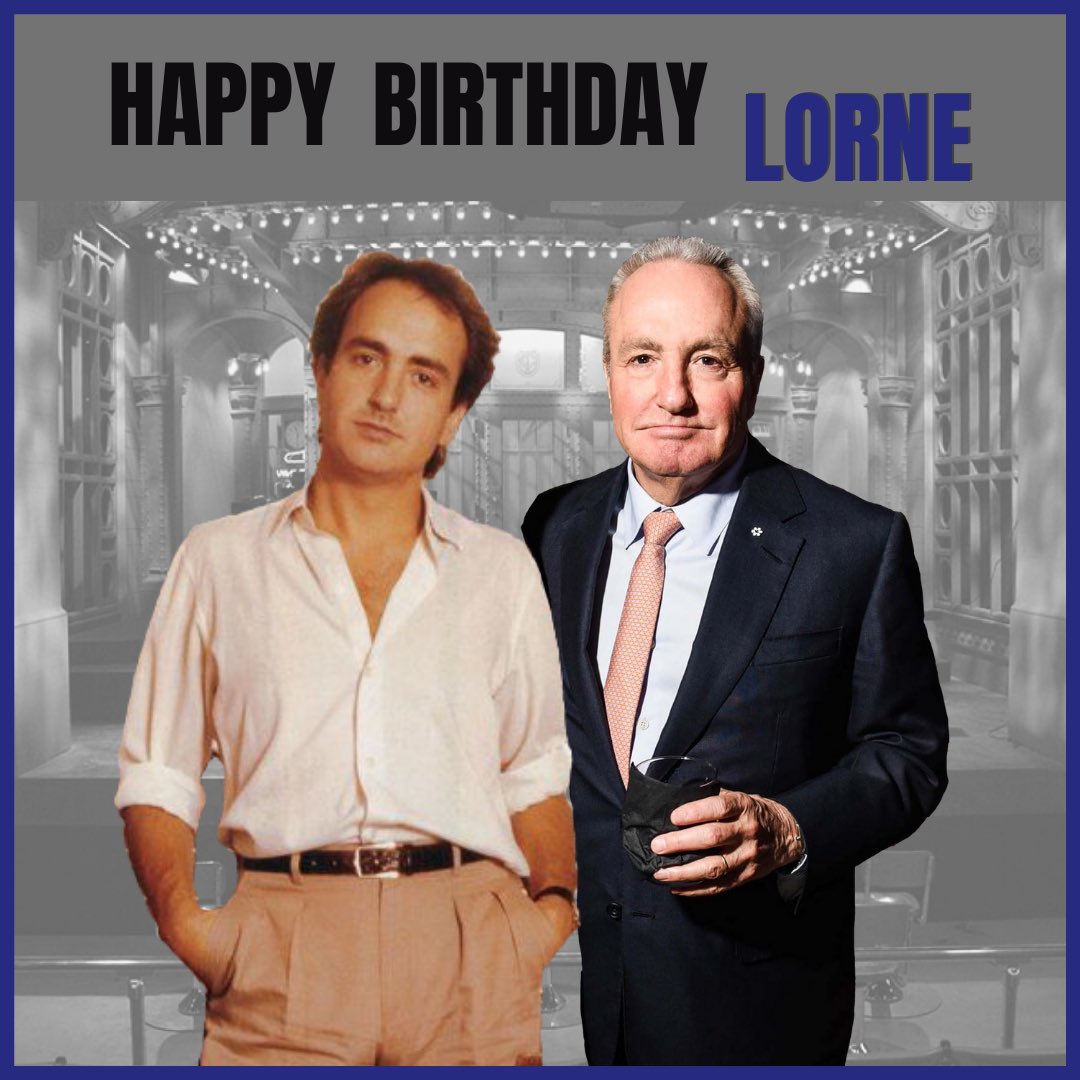 Happy birthday Lorne Michaels! Thank you for hiring Amy Poehler...we are forever indebted to you 
